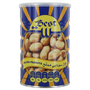 Best Peanuts Party Cans 500g - Available at Alosra Online Supermarket