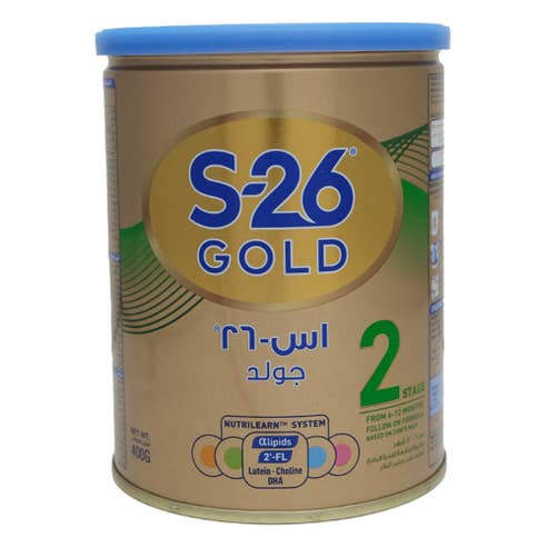 S-26 Promil Gold Stage 2 Baby Formula 400g [612 Months] - Available at Alosra Online Supermarket