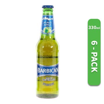 Barbican Apple Malt Drink NRB 330ml [6 Pack] - Available at Alosra Online Supermarket