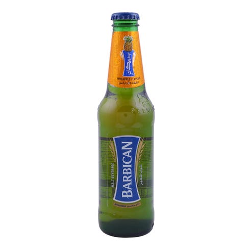 Barbican Non-Alcoholic Pineapple Malt Beverage 330ml - Available at Alosra Online Supermarket