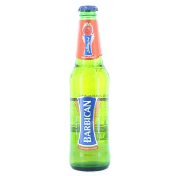 Barbican Strawberry Malt Beverage NRB 330ml - Available at Alosra Online Supermarket