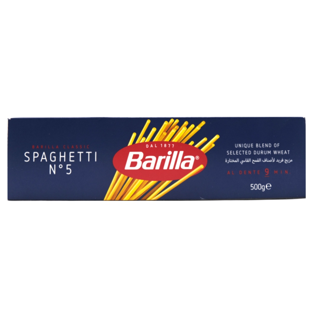 Barilla Spaghetti Pasta 500g - Available at Alosra Online Supermarket