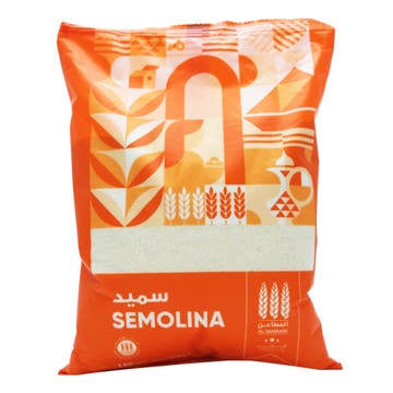 Al Matahin Semolina 1Kg - Available at Alosra Online Supermarket