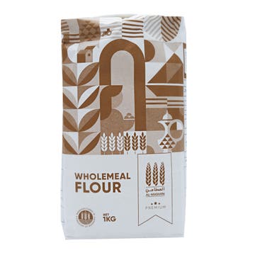 Al Matahin Wholemeal Flour 1Kg - Available at Alosra Online Supermarket