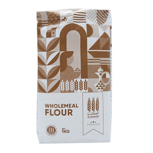 Al Matahin Wholemeal Flour 1Kg - Available at Alosra Online Supermarket