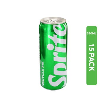 Sprite Original Soft Drink Can 15x330ml