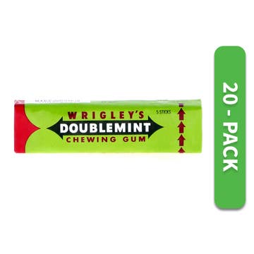 Wrigleys Double Mint Chewing Gum 20's - Available at Alosra Online Supermarket