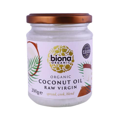 Biona Organic Virgin Coconut Oil 200g - Available at Alosra Online Supermarket
