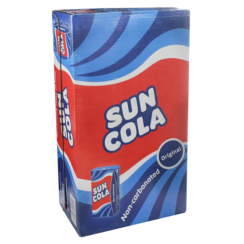 Sun Cola Non-Carbonated Cola Drink 125ml [24 Pack] - Available at Alosra Online Supermarket