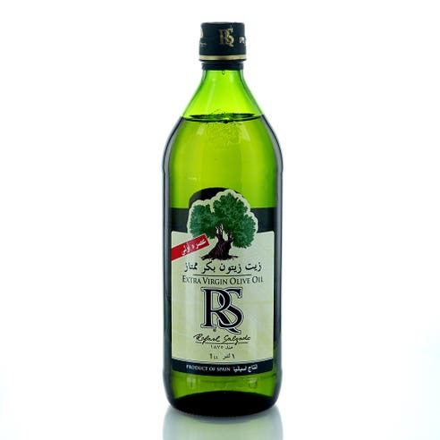 RS Extra Virgin Olive Oil Bottle 1L - Available at Alosra Online Supermarket