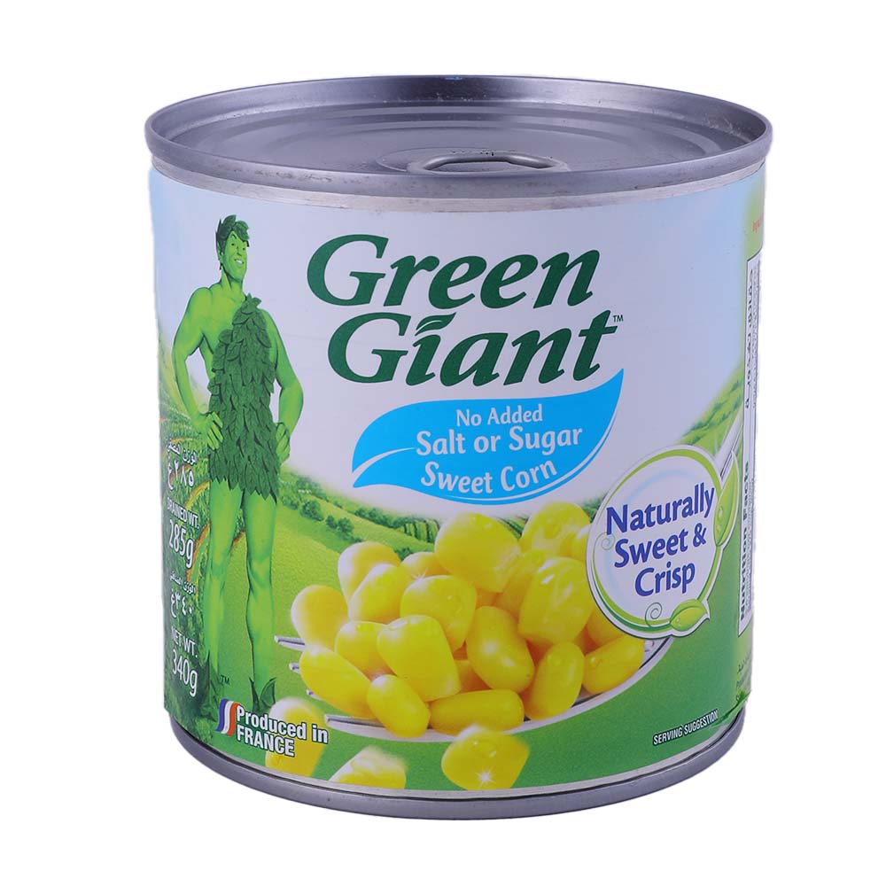 Green Giant Niblets Sweet Corn No Salt No Sugar 340g - Available at Alosra Online Supermarket