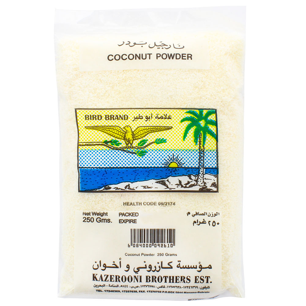 Bird Brand Coconut Powder 250g - Available at Alosra Online Supermarket