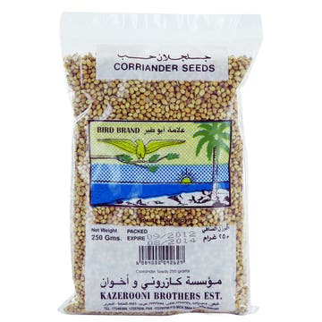 Bird Brand Corriander Seeds 250g - Available at Alosra Online Supermarket