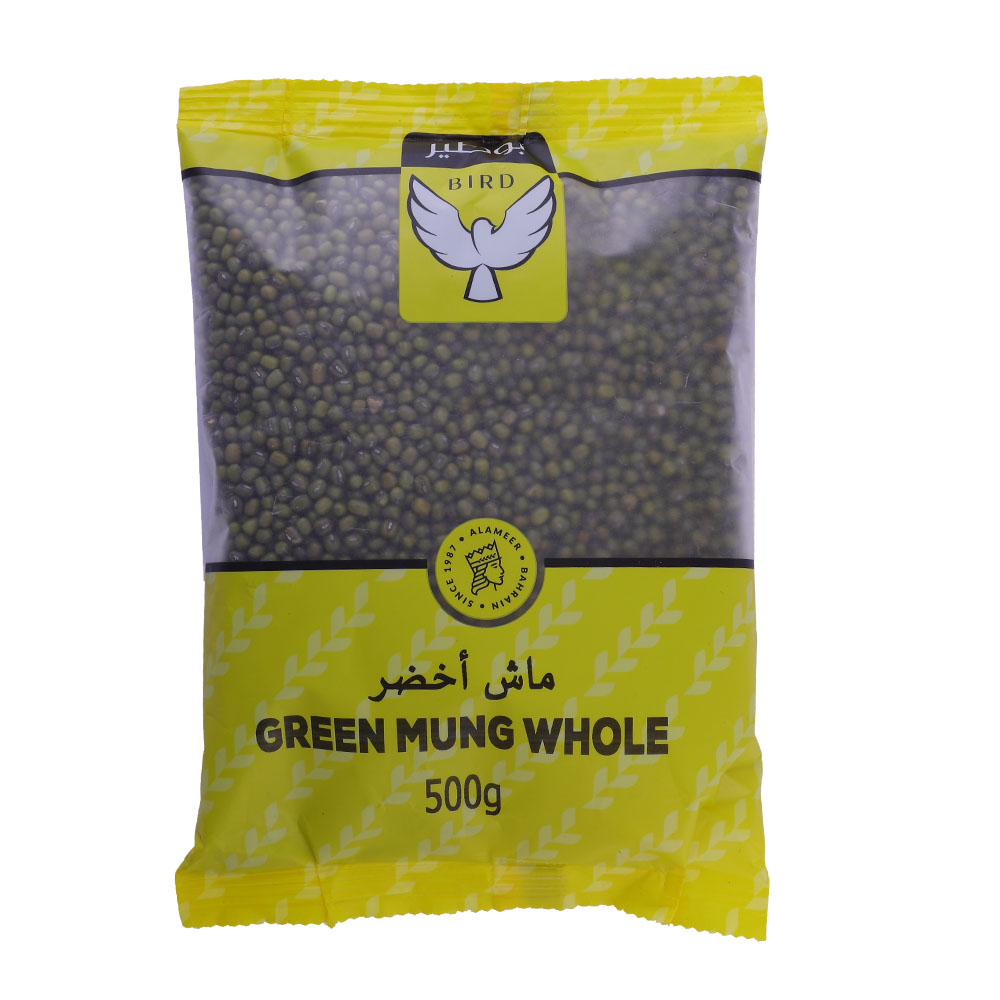 Bird Brand Green Mung Whole 500g - Available at Alosra Online Supermarket