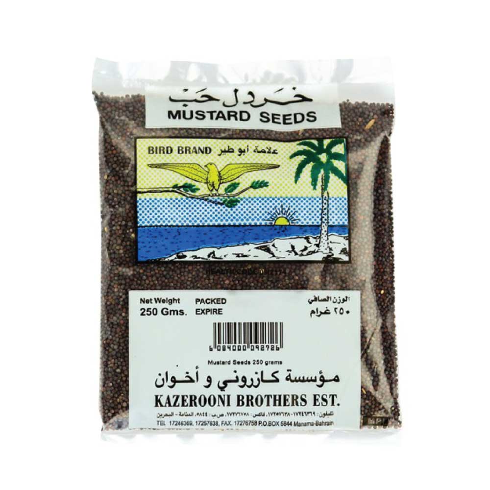 Bird Brand Mustard Seeds 250g - Available at Alosra Online Supermarket