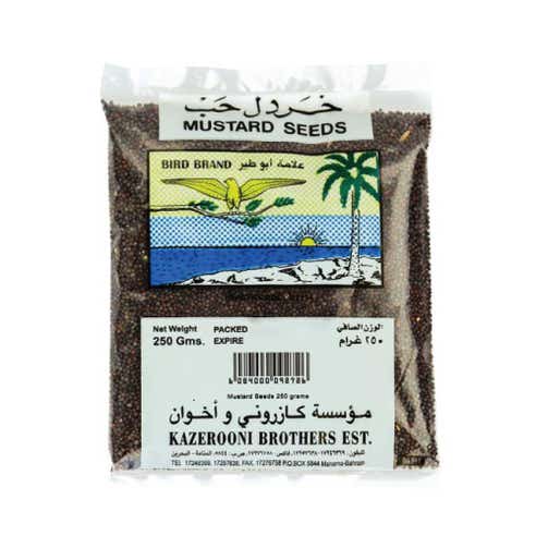 Bird Brand Mustard Seeds 250g - Available at Alosra Online Supermarket