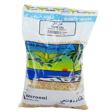 Bird Brand Toor Dal 1Kg - Available at Alosra Online Supermarket