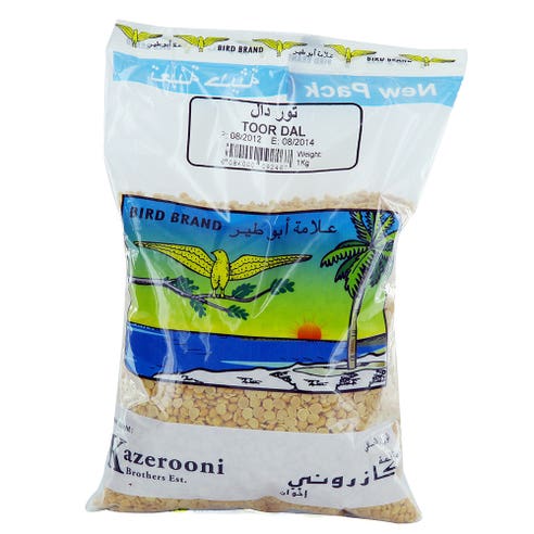 Bird Brand Toor Dal 1Kg - Available at Alosra Online Supermarket