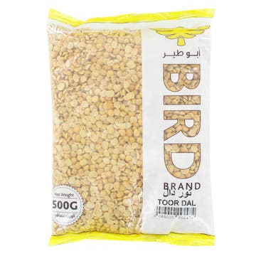 Bird Brand Toor Dal 500g - Available at Alosra Online Supermarket