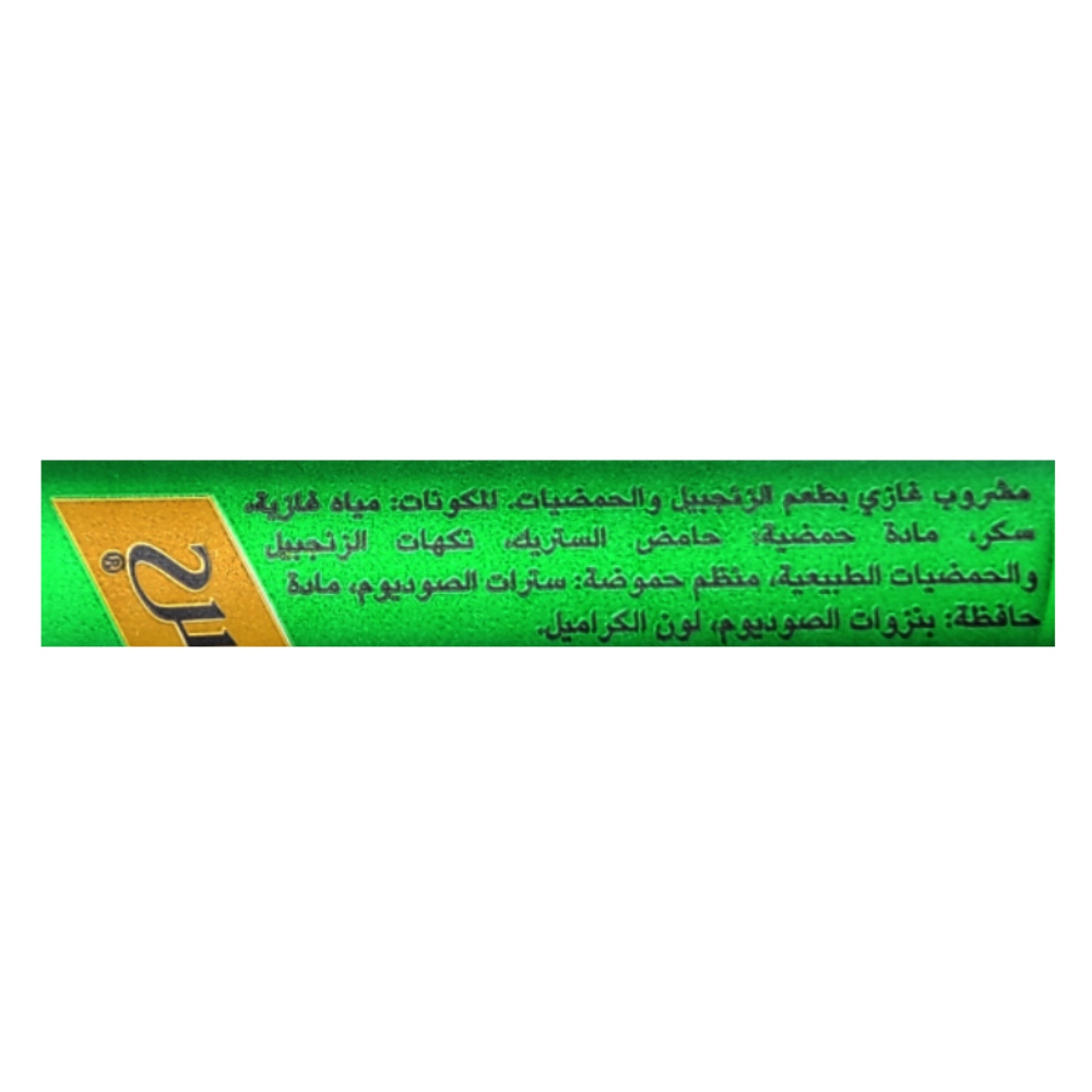 Schweppes Ginger Ale 250ml back image