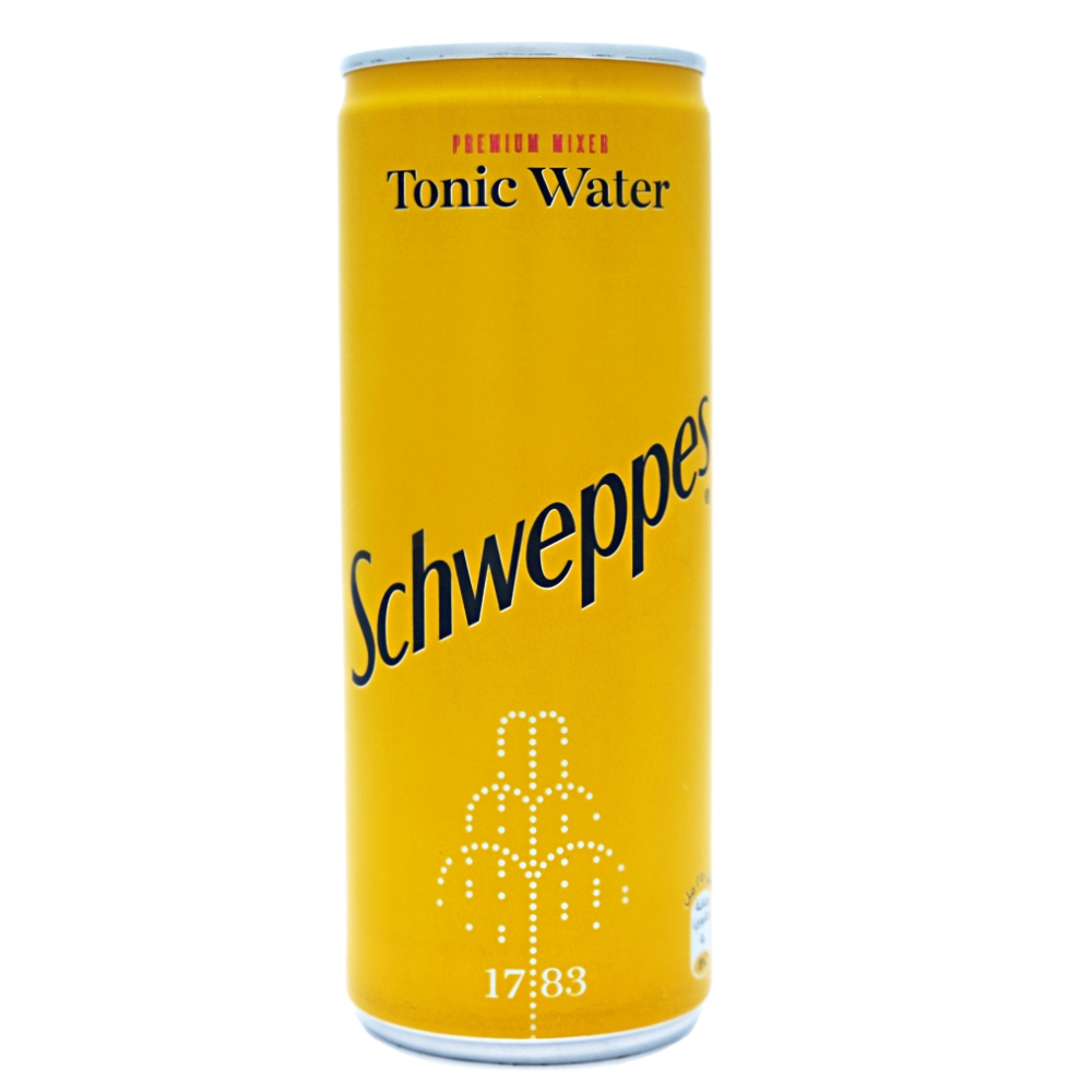 Schweppes Tonic Water 250ml - Available at Alosra Online Supermarket