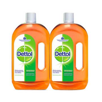 Dettol Antiseptic Liquid 2x1L [Special Offer] - Available at Alosra Online Supermarket