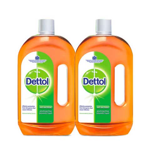 Dettol Antiseptic Liquid 2x1L [Special Offer] - Available at Alosra Online Supermarket