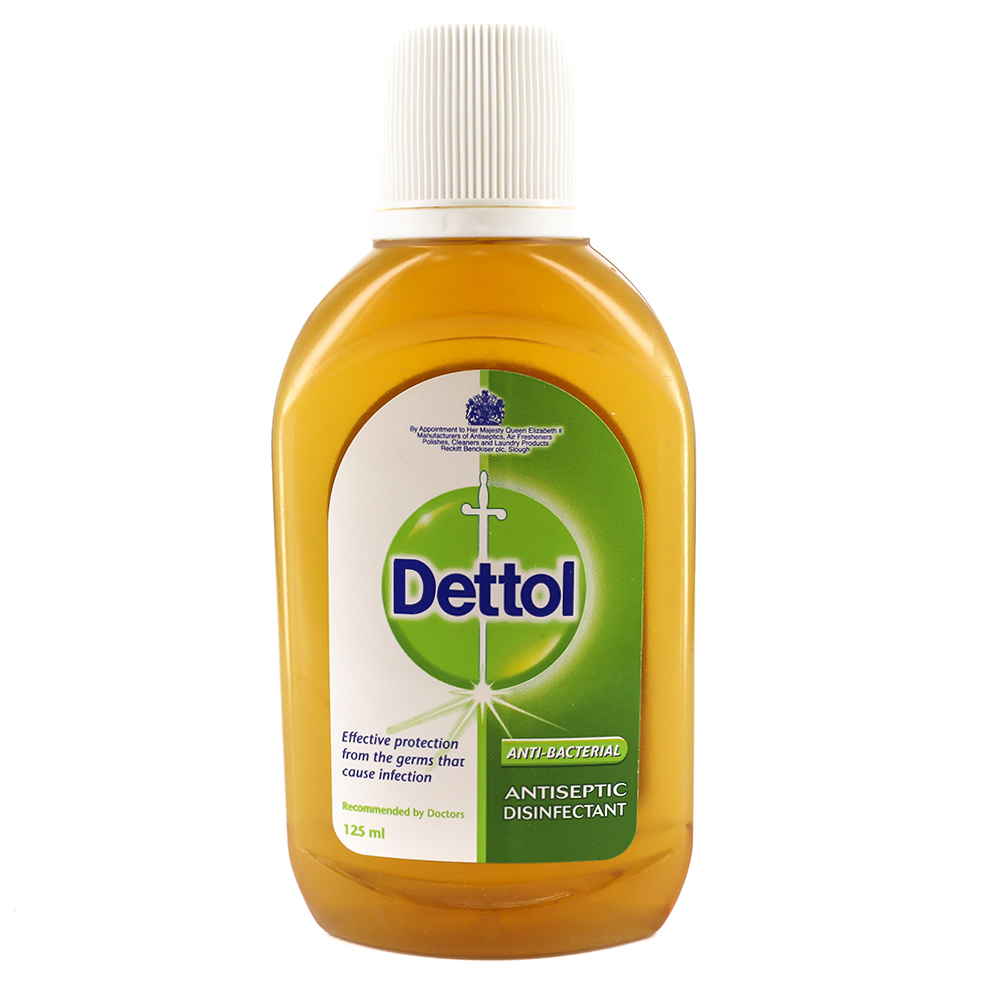 Dettol Antiseptic Liquid 125ml - Available at Alosra Online Supermarket