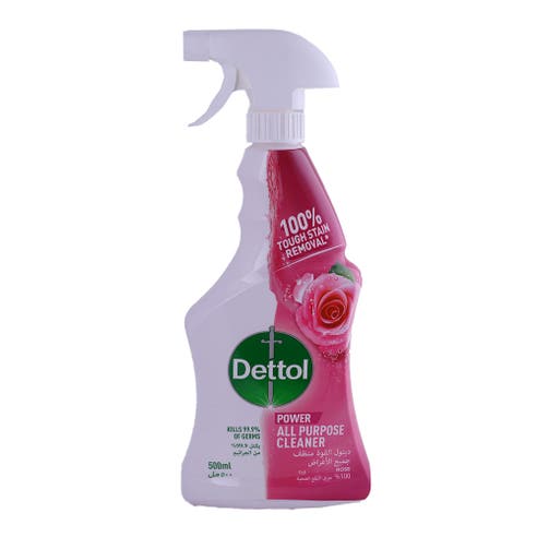 Dettol Rose Power All Purpose Cleaner [4 in 1] 500ml - Available at Alosra Online Supermarket