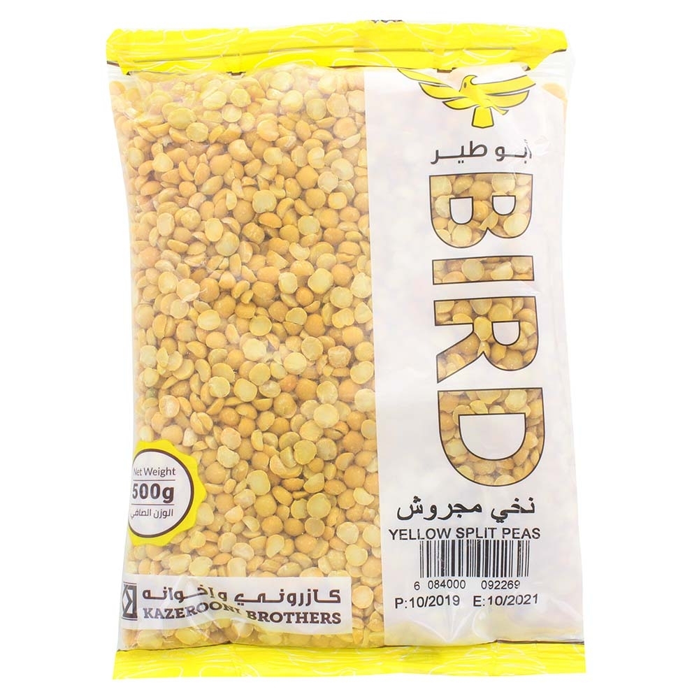 Bird Brand Yellow Split Peas 500g - Available at Alosra Online Supermarket