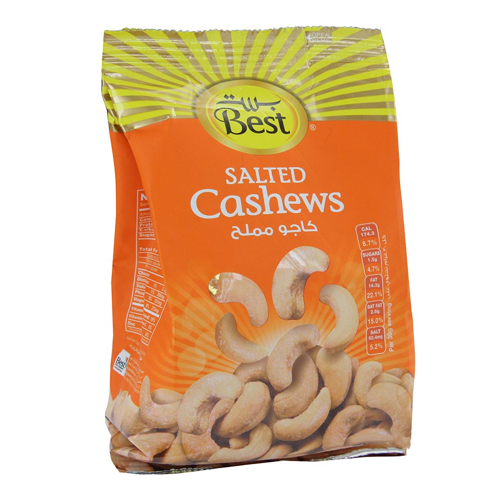 Best Salted Cashews 150g - Available at Alosra Online Supermarket
