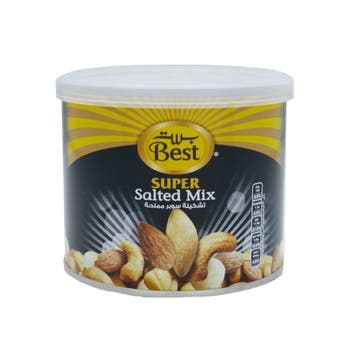 Best Super Salted Mixed Nuts in Can 110g - Available at Alosra Online Supermarket
