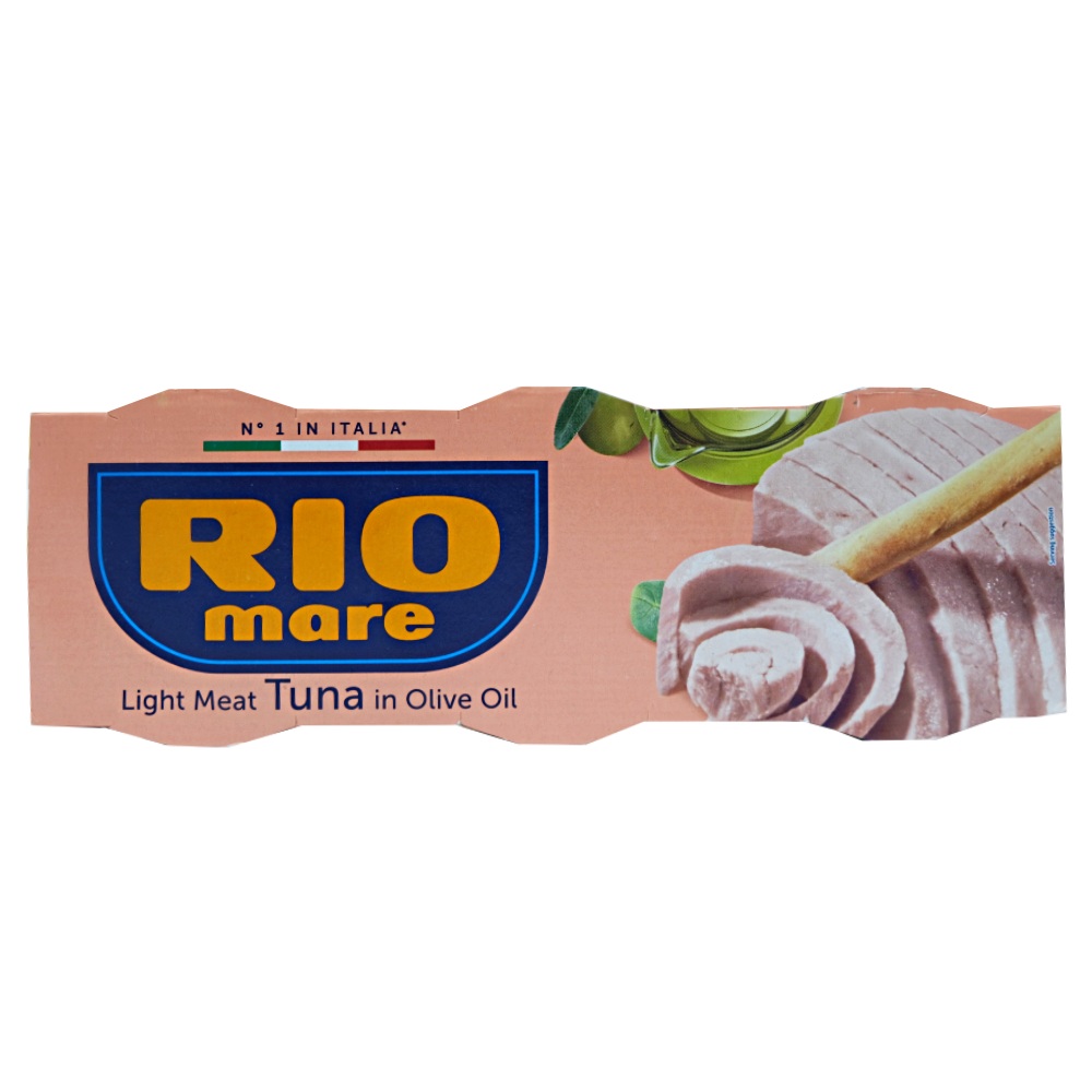 Rio Mare Light Meat Tuna in Olive Oil 3x80g - Available at Alosra Online Supermarket