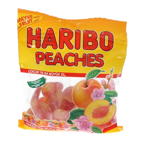 Haribo Peaches 160g - Available at Alosra Online Supermarket
