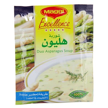 Maggi Excellence Duo Asparagus Soup 49g - Available at Alosra Online Supermarket