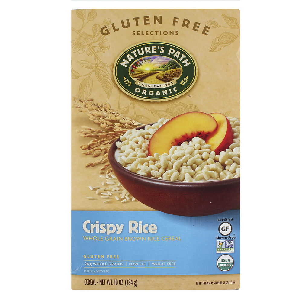 Nature's Path Organic Crispy Rice Cereal 284g - Available at Alosra Online Supermarket