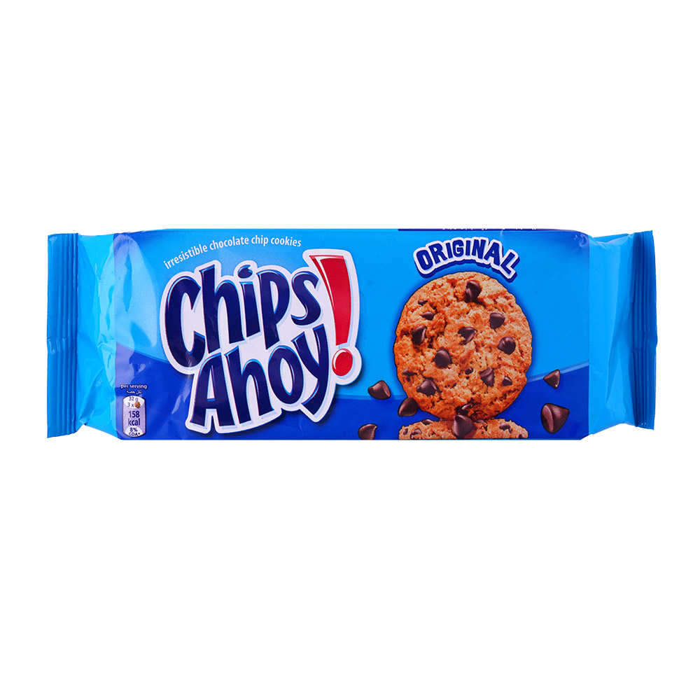Chips Ahoy Original Chocolate Chip Cookies 128g - Available at Alosra Online Supermarket