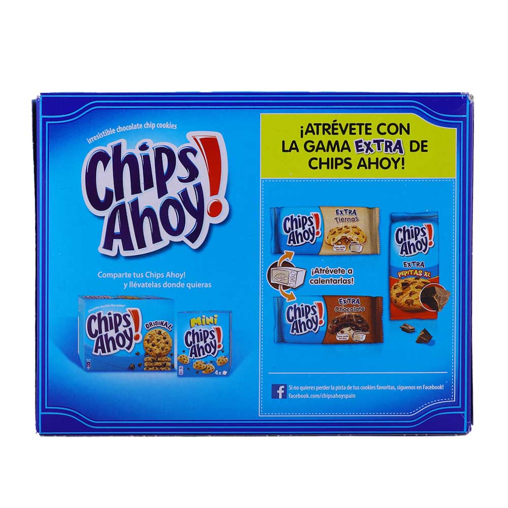 Chips Ahoy Original Chocolate Chip Cookies 300g back image