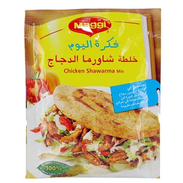 Maggi Chicken Shawarma Mix 40g - Available at Alosra Online Supermarket