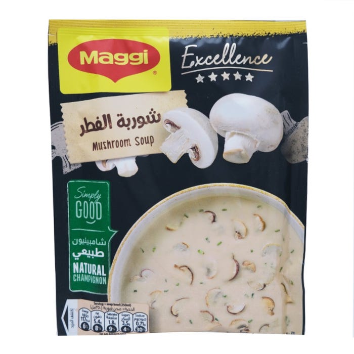 Maggi Excellence Mushroom Soup 54g - Available at Alosra Online Supermarket