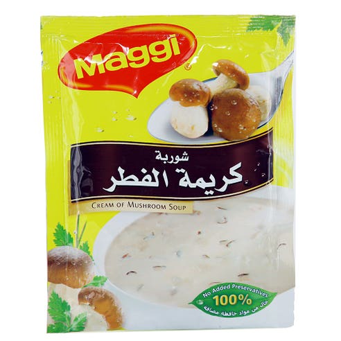 Maggi Cream of Mushroom Soup 69g - Available at Alosra Online Supermarket
