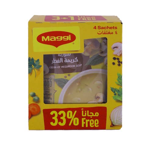 Maggi Cream of Mushroom Soup 4x68g [Special Price] 