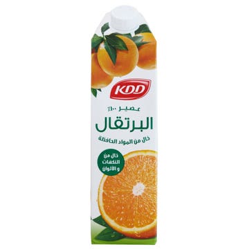 KDD Orange Juice 1L - Available at Alosra Online Supermarket