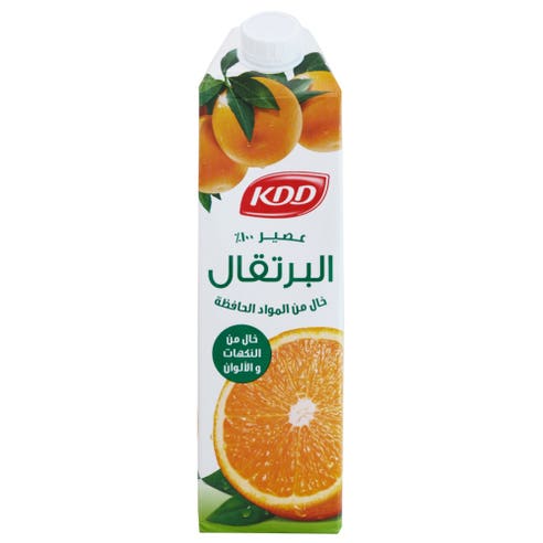 KDD Orange Juice 1L - Available at Alosra Online Supermarket