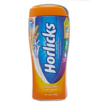 Horlicks Regular Nourishing Powder Drink 500g - Available at Alosra Online Supermarket