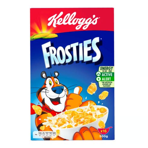Kellogg's Frosties Cereal 500g – Available at Alosra Online Supermarket