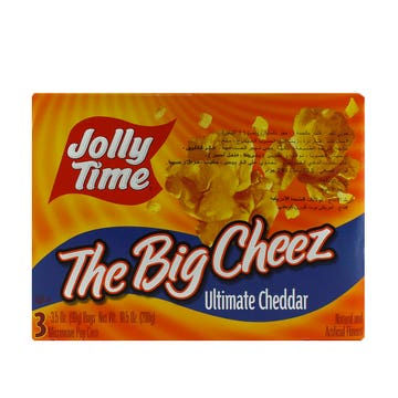 Jolly Time The Big Cheez Popcorn 298g - Available at Alosra Online Supermarket