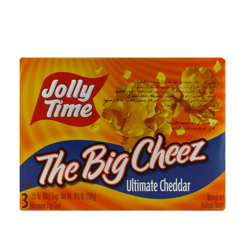 Jolly Time The Big Cheez Popcorn 298g - Available at Alosra Online Supermarket
