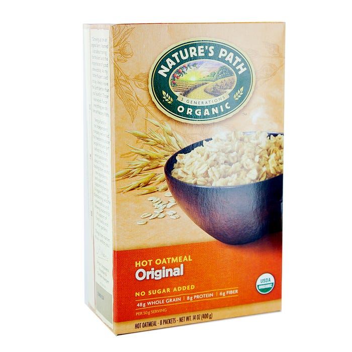 Nature's Path Original Hot Oatmeal 400g - Available at Alosra Online Supermarket