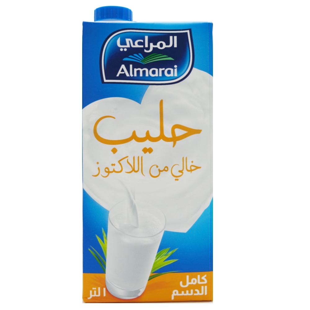 Almarai UHT Lactose Free Milk 1L back image